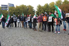 Kundgebung fuer Syrien! Solidarische Kundgebung für die Freilassung der Inhaftierten in Syrien! Berlin - Germany , 15.10.2016